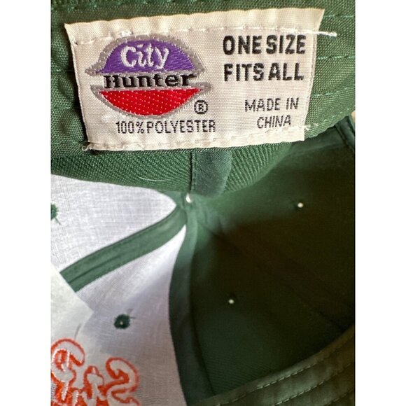 St. Pete Beach Florida Embroidered Green City Hunter Cap One Size Adjustable 100 - Picture 5 of 5